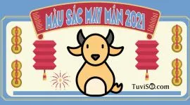 Màu sắc may mắn của tuổi Mùi năm 2021: Xanh lam hãm Thái Tuế