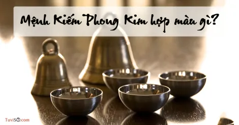 Người mệnh Kiếm Phong Kim nên sử dụng màu gì cho đồ đạc trong nhà?